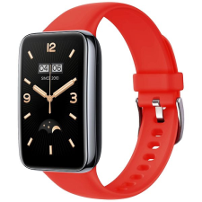 Fixed Silicone Strap a Xiaomi Mi Smart Band 7 Pro aktivitásmérőhöz Piros okosóra kellék