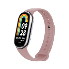 Fixed Silicone Strap for Xiaomi Mi Band 8, pink okosóra kellék