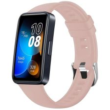 Fixed Silicone Strap Huawei Band 8 - rózsaszín okosóra kellék