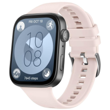  FIXED Silicone Strap Huawei Watch FIT 3 - rózsaszín (FIXSSTB-1388-PI) okosóra kellék