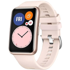 Fixed Silicone Strap Huawei Watch FIT - rózsaszín okosóra kellék