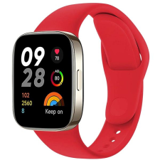 Fixed Silicone Strap Xiaomi Redmi Watch 3 - piros okosóra kellék