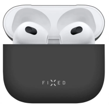 Fixed Silky Airpods 3 tok fekete fülhallgató, fejhallgató tok