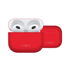 Fixed Silky Apple Airpods 3 Tok - Piros audió kellék