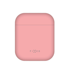 Fixed Silky Apple AirPods szilikon tok pink (FIXSIL-753-PI) (FIXSIL-753-PI) fülhallgató, fejhallgató tok