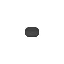 Fixed Silky szilikon tok Apple Airpods Pro fülhallgatóhoz, fekete fülhallgató, fejhallgató tok