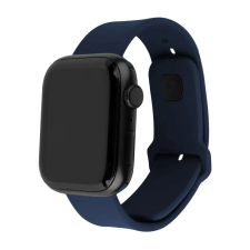 Fixed Szilikon sportos szíjkészlet Apple Watch 38/40/41mm kék okosóra kellék