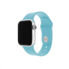 Fixed Szilikon Strap Set Apple Watch 42/44/45 mm, turquoise