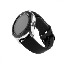 Fixed Szilikon Strap Smartwatch 20mm wide, Fekete okosóra kellék