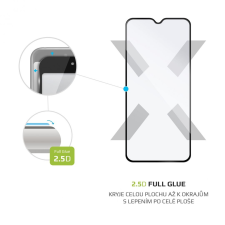 Fixed teljes kijelzős üvegfólia xiaomi redmi note 8t telefonhoz, fekete mobiltelefon kellék