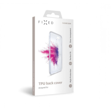 Fixed TPU telefontok Apple iPhone 7/8/SE (2020) telefonhoz, átlátszó mobiltelefon kellék