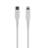 Fixed USB 2.0 Type C Lightning Töltő/adat Fehér 1.2m FIXDLS-CL12-WH
