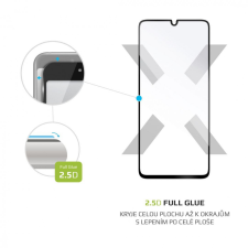 Fixed Üvegfólia Képernyővédő Full-Cover Samsung Galaxy A41, full screen bonding, Fekete mobiltelefon kellék