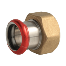 FixTrend Steel Press szénacél félhollander 15mm tok-3/4"B hűtés, fűtés szerelvény