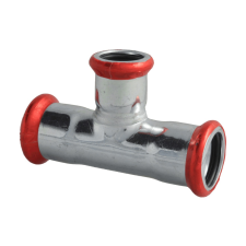 FixTrend Steel Press szénacél szűkített T-idom, 54-18-54mm hűtés, fűtés szerelvény
