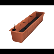 Flair 61496 Hidrokultúrás 60cm balkonláda - Terrakotta (61496) kerti tárolás