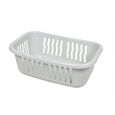 Flair 80114 Műanyag ruháskosár 45L - Világosszürke (80114) bútor