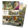 Flame Tree Publishing Thomas Kinkade Set of 3 Standard Notebooks