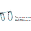 Flamingo egérkés macska hám és póráz - kék 25-35 cm