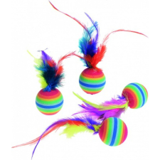 Flamingo FGO MACSKA JÁTÉK HABLABDA 4DB 3CM 502203 játék macskáknak
