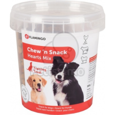 Flamingo Flamingo Chew’n Snack - szív mix 500 g jutalomfalat kutyáknak