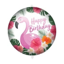 Flamingo Flamingó fólia lufi 46 cm party kellék