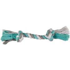 Flamingo Flamingo Jim Playing Rope - rágókötél 2 csomóval, menta 35 cm játék kutyáknak