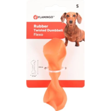 Flamingo játék gumi flexo súlyzó 10 cm játék kutyáknak