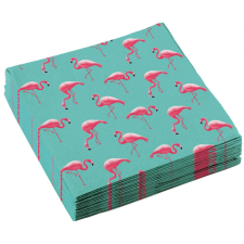 Flamingó Pink szalvéta 20 db-os 33x33 cm party kellék