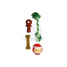 Flamingo X-Mas Stocking - karácsonyi játék és nasi kutyáknak 1 db játék kutyáknak
