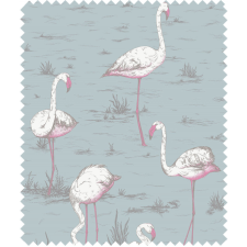  , Flamingos Linen Union, Vászonszövet, 2m tapéta, díszléc és más dekoráció