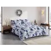  Flanel ágynemű SNOWY VALLEY kék Ágyneműhuzat mérete: 2 db 70 x 90 cm | 200 x 220 cm