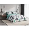  Flanel mikroszálas ágyneműhuzat MINT STARS színes Ágyneműhuzat mérete: 70 x 90 cm | 140 x 220 cm