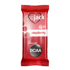 Flap Jack zabszelet málnával, bcaa-val, fehér bevonattal 60 g reform élelmiszer