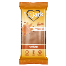 Flap Jack zabszelet toffee ízű, csokoládé ízű bevonattal 100 g reform élelmiszer