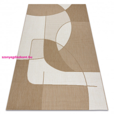  FLAT 48982265 Szizál szőnyeg Geometrikus - natúr bézs szalmaszín, zsinór 140x200 cm lakástextília