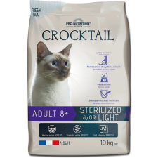 Flatazor Crocktail Adult 8+ Sterilised &/or Light 10 kg macskaeledel