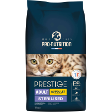 Flatazor Pro-Nutrition Prestige Adult Sterilised with Chicken 10kg macskaeledel