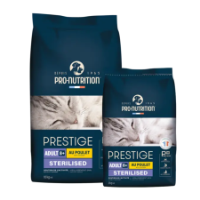 Flatazor Pro-Nutrition Prestige Cat Adult 8+ Sterilized 10kg macskaeledel