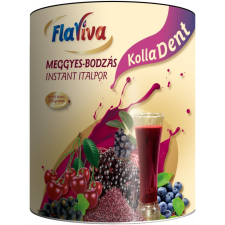Flaviva FlaViva KollaDent MEGGYES — FEKETE BODZABOGYÓS INSTANT ITALPOR HIDROLIZÁLT KOLLAGÉNNEL (250 g) vitamin és táplálékkiegészítő