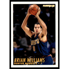 Fleer 1994-95 Fleer #62 Brian Williams gyűjthető kártya