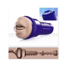 Fleshlight Boost Blow - élethű száj maszturbátor (natúr) maszturbátor