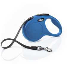 Flexi Classic szalagpóráz - S, 15 kg-ig, 5 m, kék nyakörv, póráz, hám kutyáknak