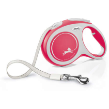 Flexi Comfort szalagpóráz - L, 60 kg-ig, 5 m, Piros nyakörv, póráz, hám kutyáknak