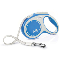 Flexi Comfort szalagpóráz - M, 25 kg-ig, 5 m, kék nyakörv, póráz, hám kutyáknak