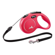 Flexi flexi New Classic zsinór M 5m 20kg-ig piros nyakörv, póráz, hám kutyáknak