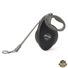 Flexi Giant szalagos automata póráz M 8m 25kg sárga nyakörv, póráz, hám kutyáknak