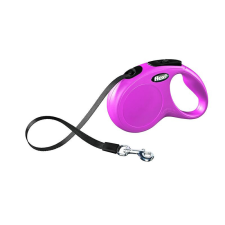  Flexi New Classic szalagos automata póráz S 5m 15kg-ig pink nyakörv, póráz, hám kutyáknak