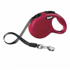 Flexi New Classic zsinór XS 3m 8kg-ig piros nyakörv, póráz, hám kutyáknak