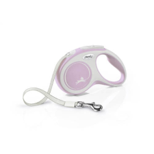 Flexi New Comfort "S" (pink) - szalagos automata póráz (5m) nyakörv, póráz, hám kutyáknak